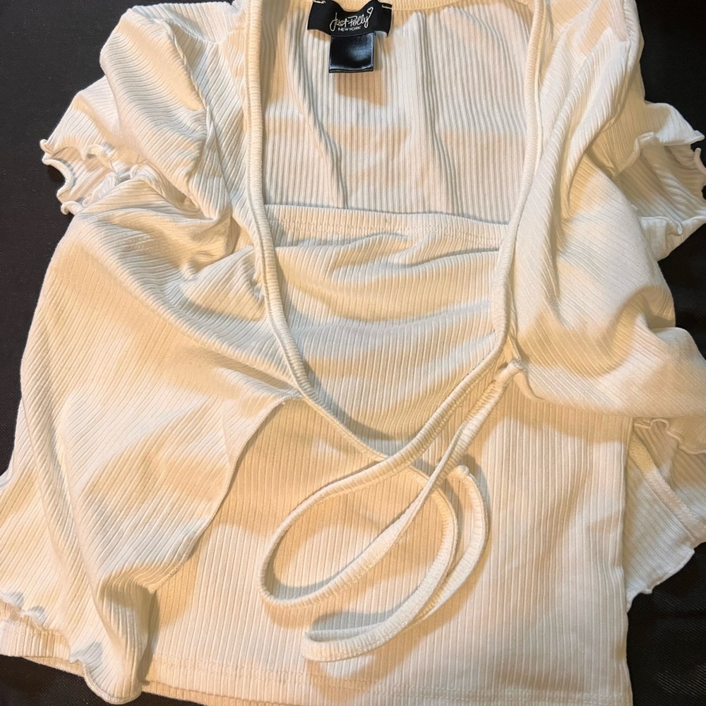 Off white Bandeaux and Jacket